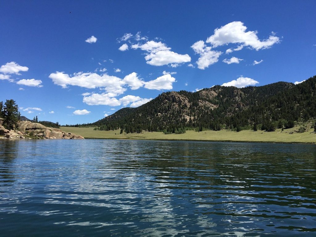 Eleven Mile Reservoir  a best fishing point in colorado